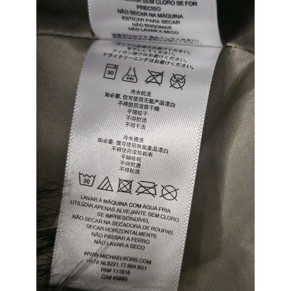 MICHAEL KORS Scarf Infinity Coyote Faux Fur - Picture 5 of 5